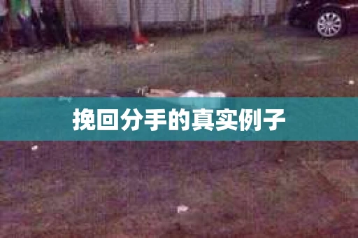 挽回分手的真实例子