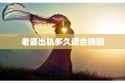 老婆出轨多久适合挽回