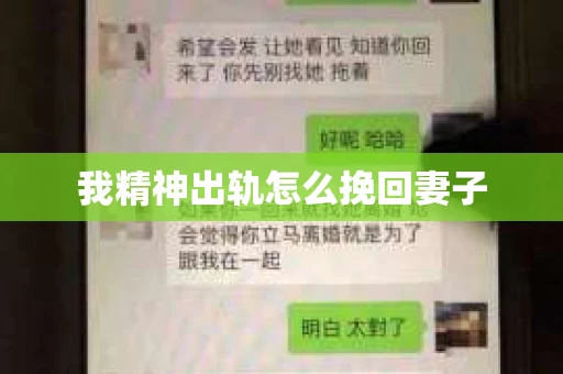 我精神出轨怎么挽回妻子
