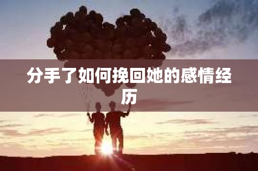 分手了如何挽回她的感情经历