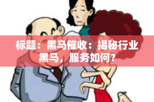 标题：黑马催收：揭秘行业黑马，服务如何？