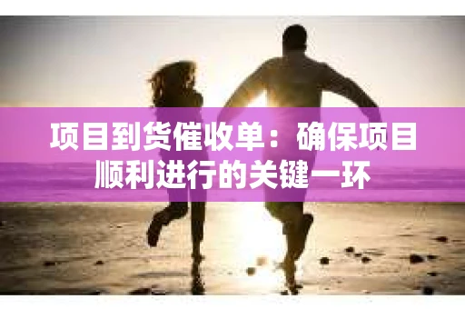 项目到货催收单：确保项目顺利进行的关键一环