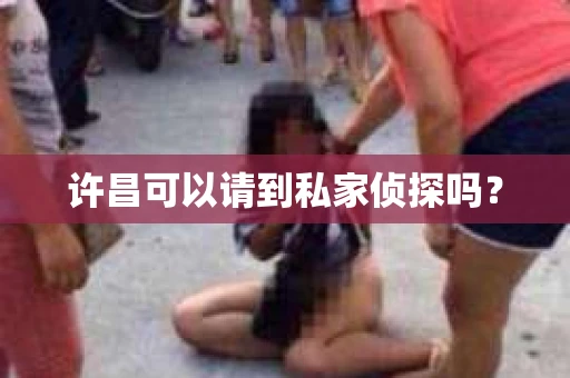 许昌可以请到私家侦探吗？