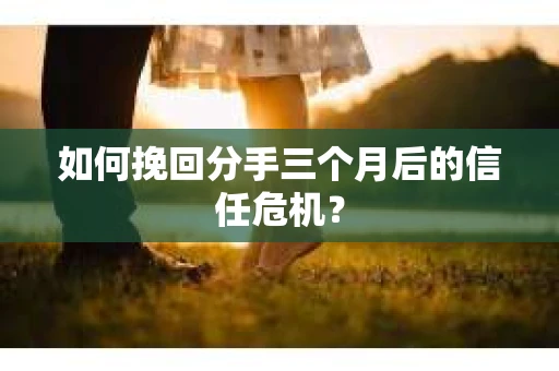 如何挽回分手三个月后的信任危机? 如何挽回分手三个月后的信任危机?