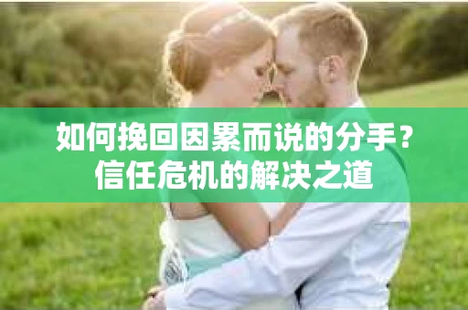 如何挽回因累而说的分手？信任危机的解决之道