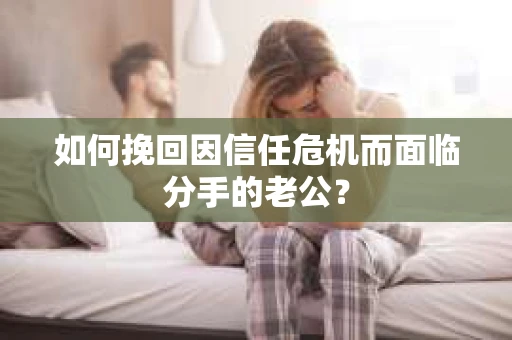 如何挽回因信任危机而面临分手的老公? 如何挽回因信任危机而面临分手的老公?