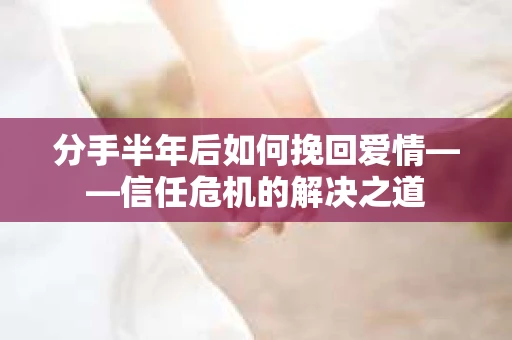 分手半年后如何挽回爱情——信任危机的解决之道
